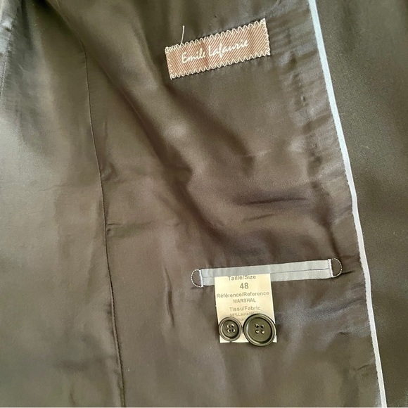 EMILE‎ LAFAURIE Black Suit, Great Condition - Picture 5 of 11